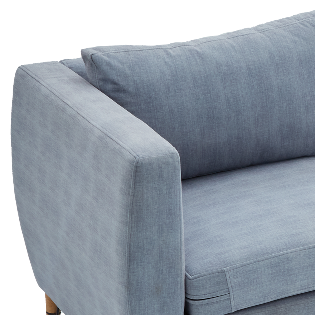 Deepo BLAYNE L Shape Fabric Sofa